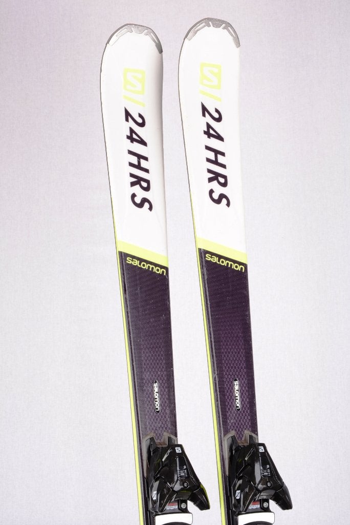 Skis SALOMON 24hrs MAX 162 ; 170 ; 178 cm, bois, grip walk, 160 à 180 cm, Carving, Skis, Salomon