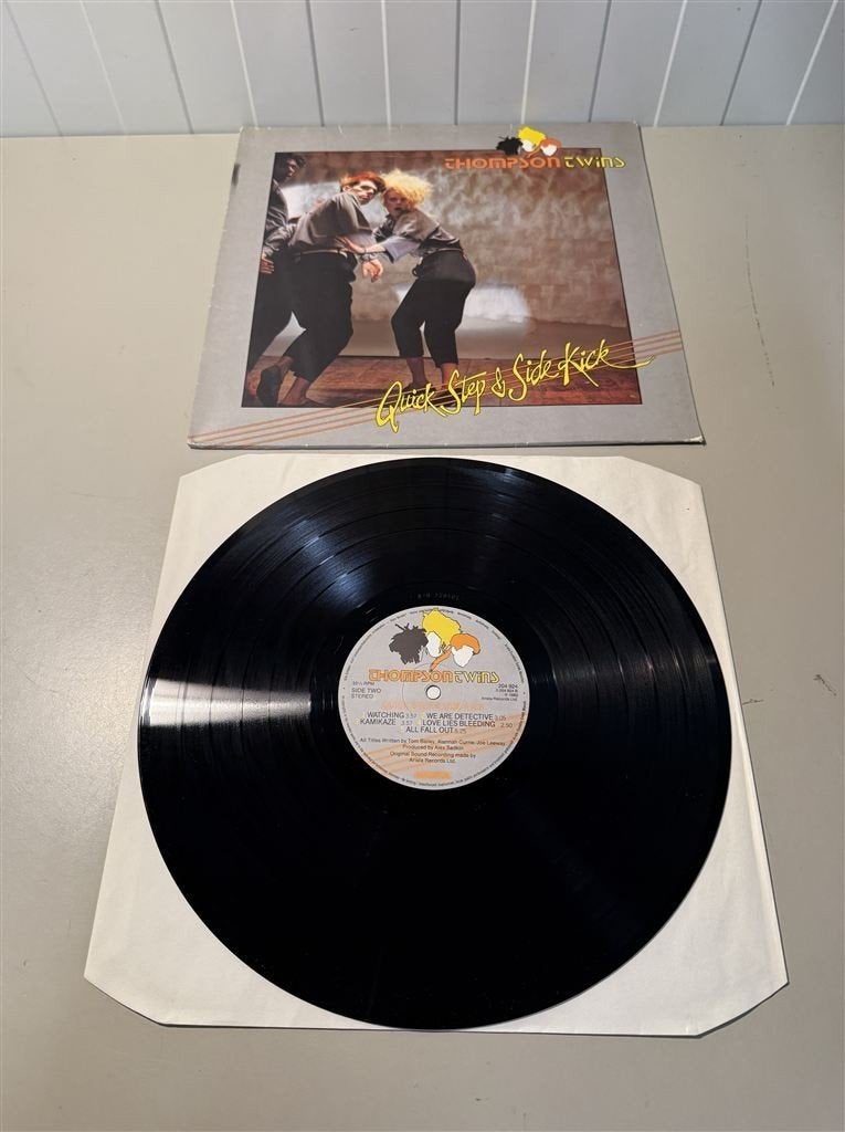 Thompson Twins - Quick step and side kick - vinyl lp, Ophalen of Verzenden, Zo goed als nieuw