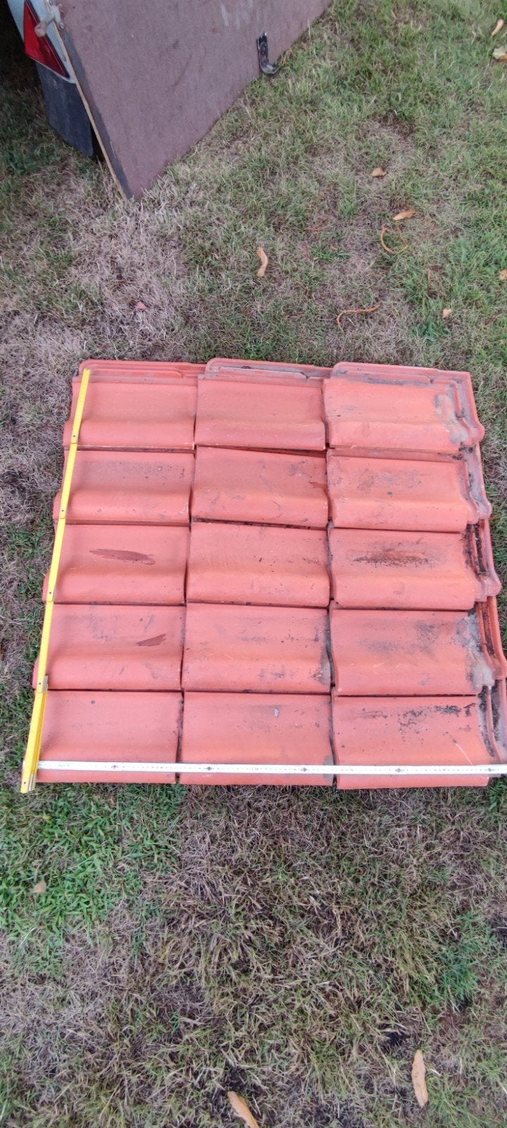 Tuiles de toit Brimges 4057 Bruges., Pierre ou Argile, 10 à 15 m², Comme neuf, Enlèvement