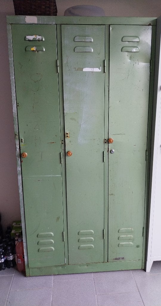 Metalen lockers, Huis en Inrichting, Kasten | Lockerkasten, Ophalen, Gebruikt