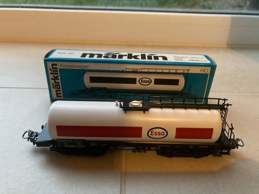 Märklin 4650 H0 Ketelwagen 'Esso', Wisselstroom, Ophalen of Verzenden, Märklin, Nieuw