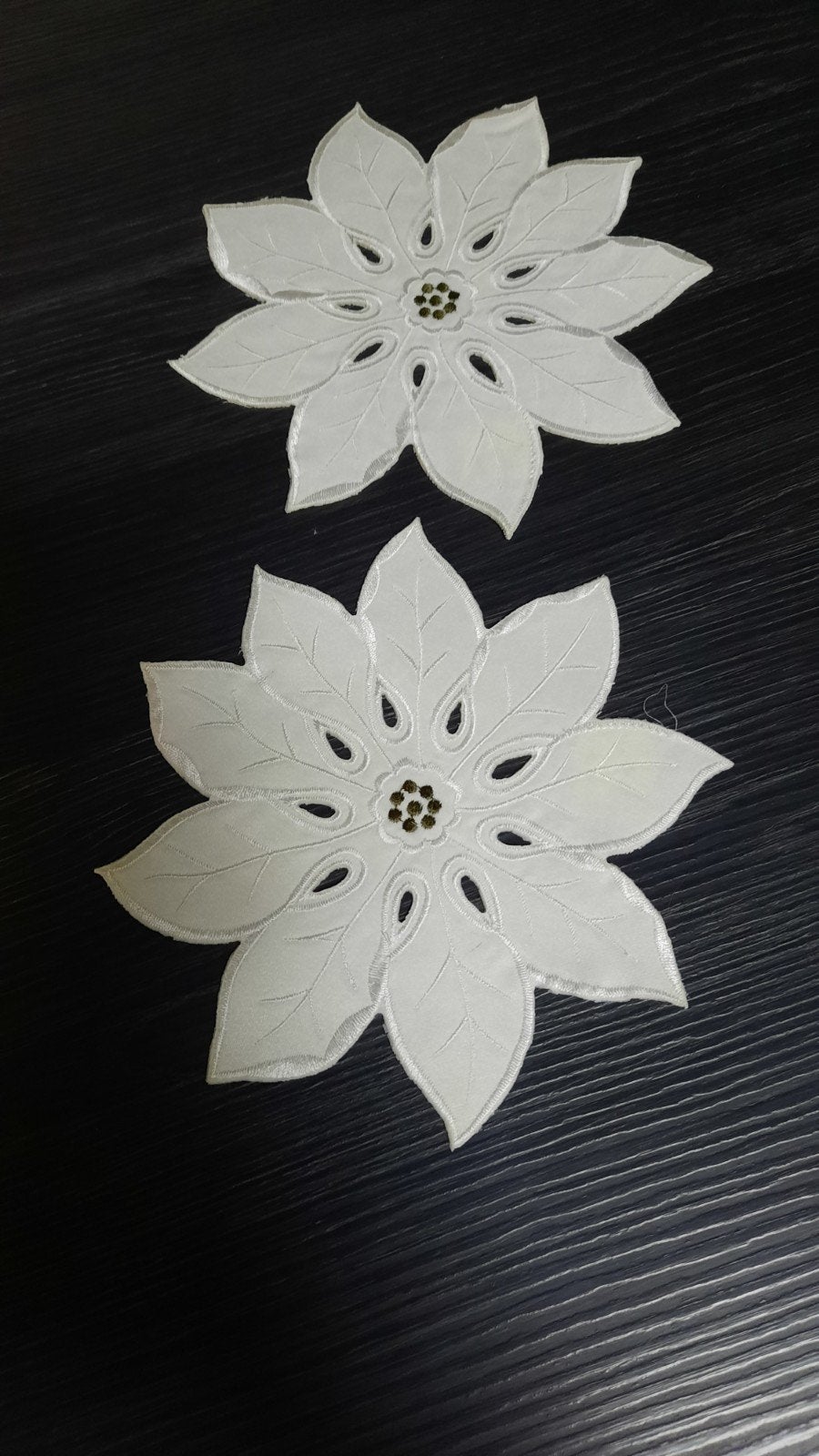 Set sierdoekjes in bloemvorm, Ophalen, Nieuw, Katoen, Overige typen