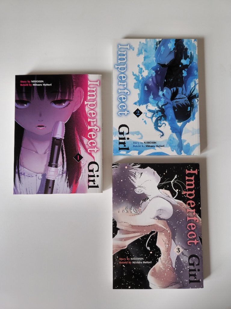 Manga: Imperfect Girl vol. 1 - 3 Engels (VOLLEDIGE REEKS), Complete serie of reeks, Ophalen of Verzenden, Zo goed als nieuw, Japan (Manga)
