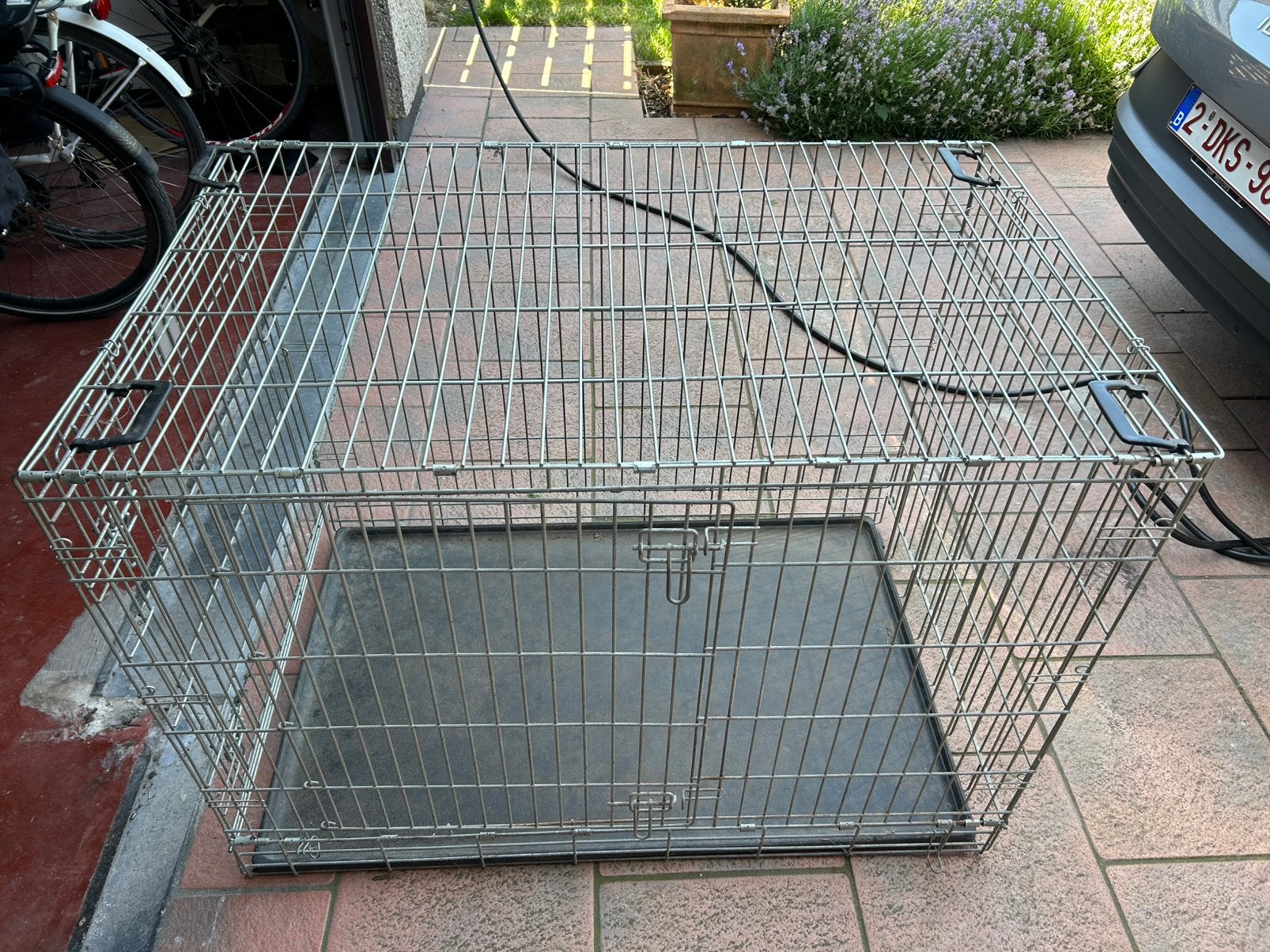Stevige hondenbench XXL, Dieren en Toebehoren, Ophalen, Zo goed als nieuw