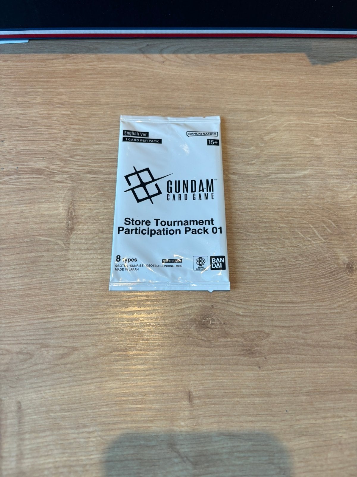 Gundam store participation pack 01, Hobby en Vrije tijd, Verzamelkaartspellen | Overige, Ophalen, Zo goed als nieuw