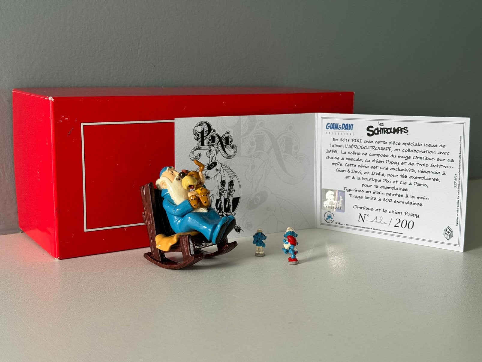 Omnibus en de hond Puppy/Gian & Davi - pixi - smurfen, Ophalen of Verzenden, Kuifje, Zo goed als nieuw