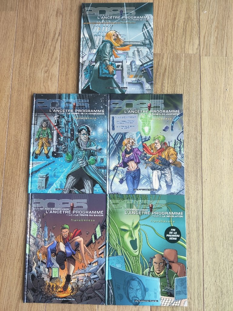 BD: L'ancêtre programmé - Série complète tomes 1 à 5, Enlèvement ou Envoi, Utilisé