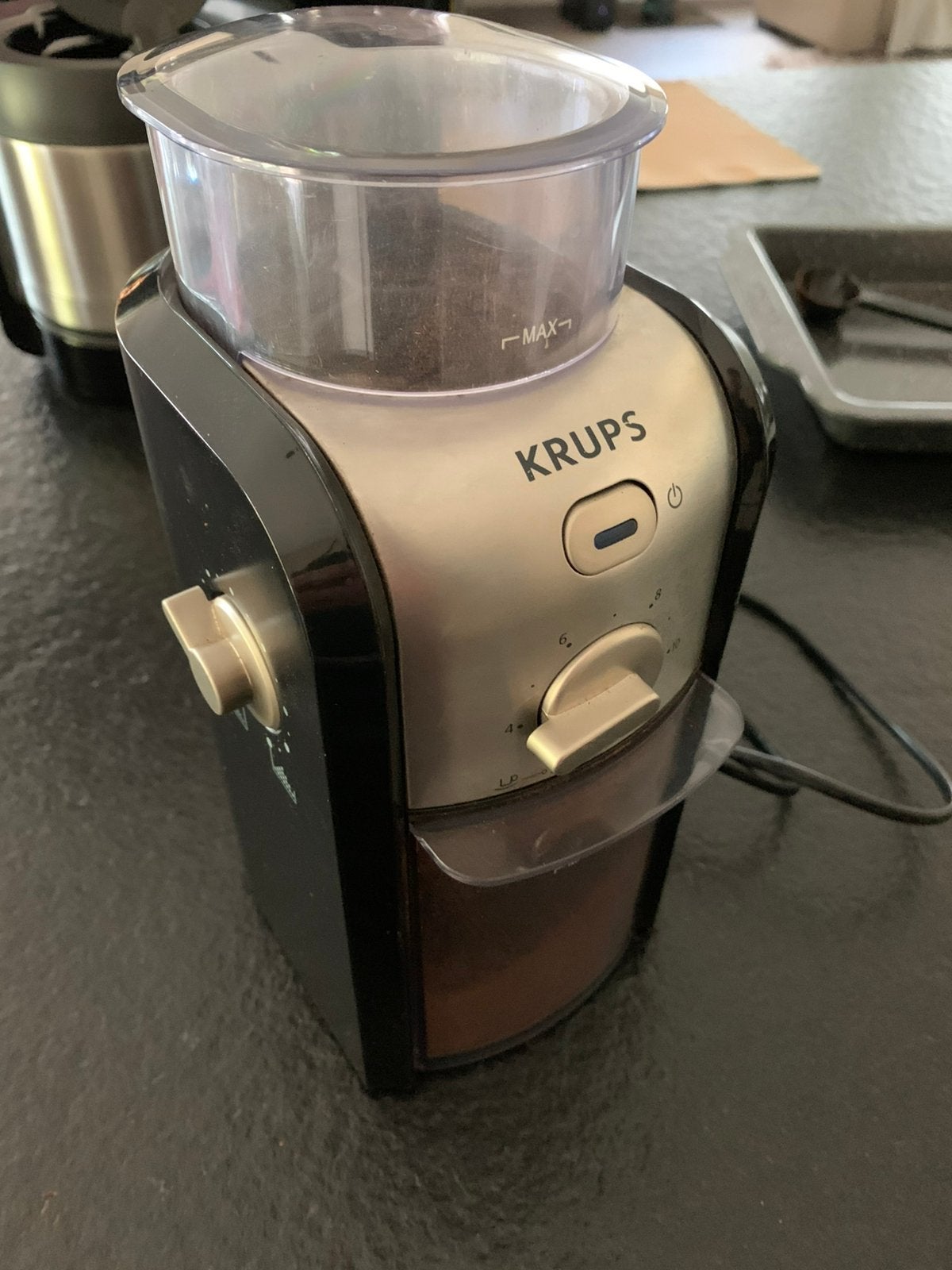 Koffie bonen maler krups, Ophalen, Gebruikt, Krups, Koffiemolen