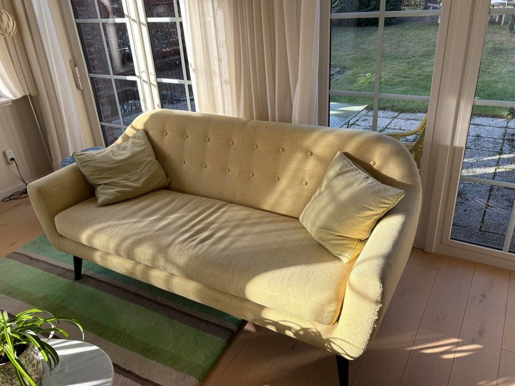 Gele 2 + 3 zit, 150 à 200 cm, Enlèvement, Utilisé, Tissus