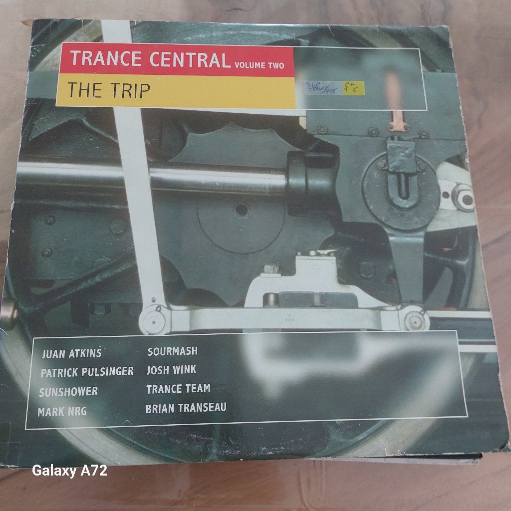 trance central vol two the trip 2lp, Gebruikt, Trance, Overige formaten, Ophalen of Verzenden