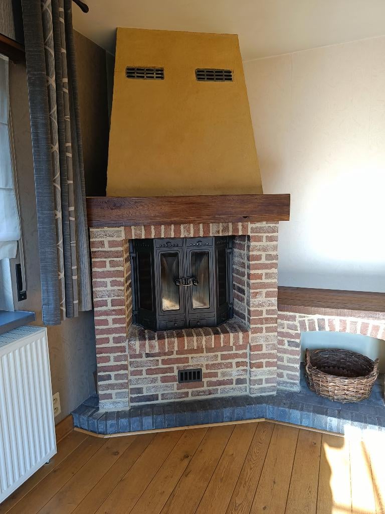 Houtkachel (inbouw), Ophalen, Gebruikt