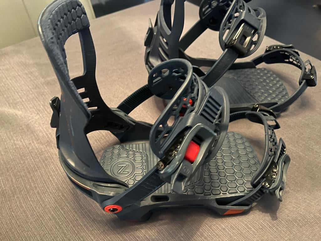 Snowboard bindingen Nidecker KAON-X medium, Sport en Fitness, Snowboarden, Ophalen, Zo goed als nieuw, Bindingen