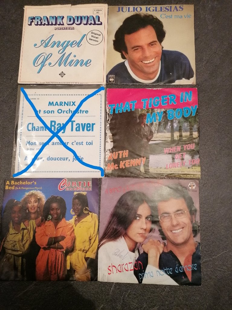 Singles 7, Enlèvement ou Envoi, Utilisé
