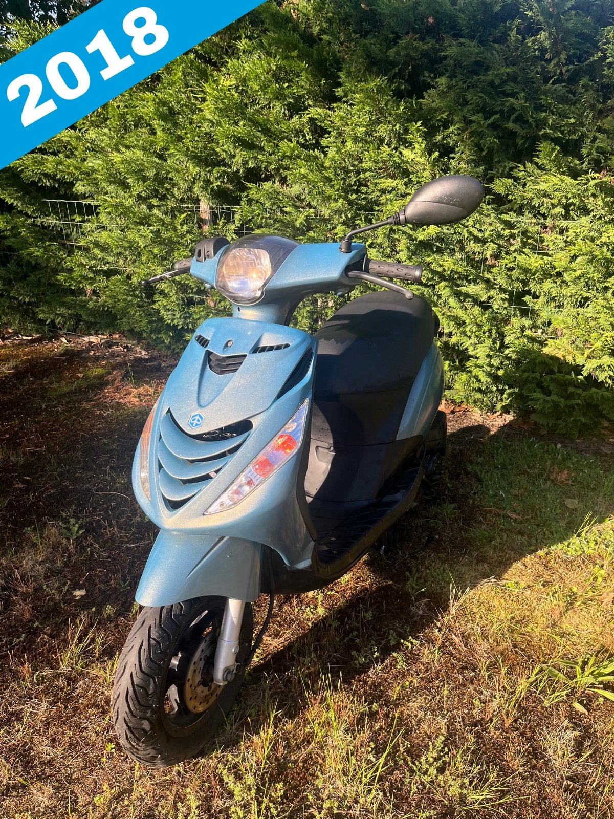 Piaggio zip 4t 2v 2018 A klasse, Fietsen en Brommers, Scooters | Piaggio, Ophalen, Zo goed als nieuw, Zip
