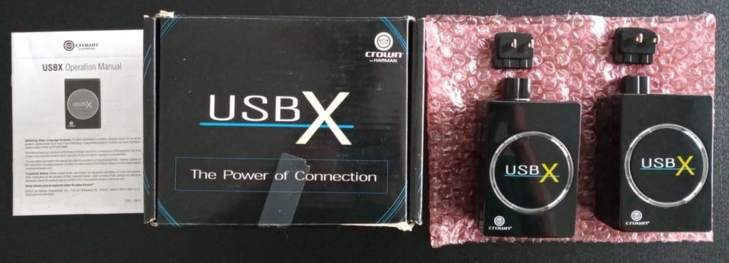 Crown USBX WiFi-USB Control Interface, TV, Hi-fi & Vidéo, Câbles audio & Câbles de télévision, Enlèvement ou Envoi, Utilisé, Câble Interlink