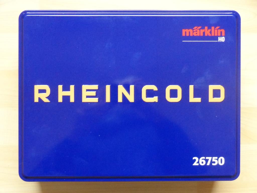 Marklin ho K.Bay.Sts.B. 26750  Coffret  'RHEINGOLD'., Enlèvement ou Envoi, Neuf, Set de Trains, Märklin