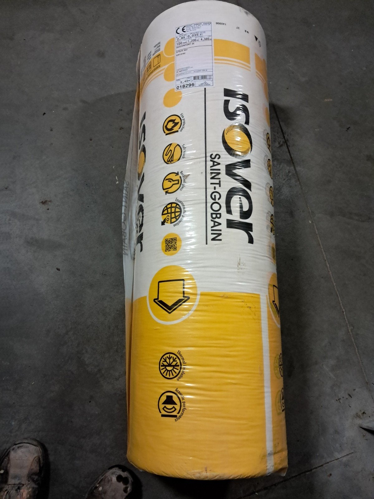 Isolatie isover isoconfort 35, Doe-het-zelf en Bouw, Isolatie en Afdichting, Ophalen