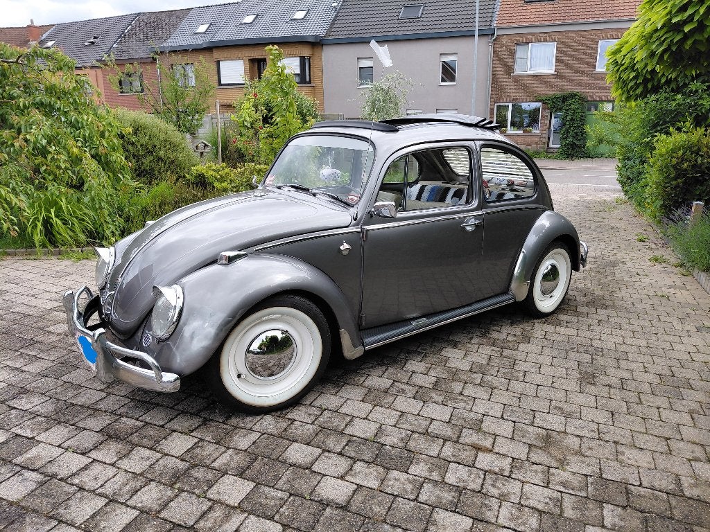 VW Cox Kever 1967, Auto's, Volkswagen, Particulier, Beetle (Kever), Bluetooth, Benzine, 2 deurs, Handgeschakeld, Zilver of Grijs