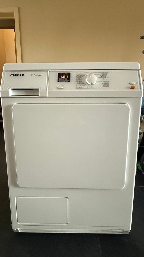 Sèche-linge Miele 7 kg - Fonctionne parfaitement !, Electroménager, Sèche-linge, Utilisé, À condensation, Chargeur frontal, 6 à 8 kg