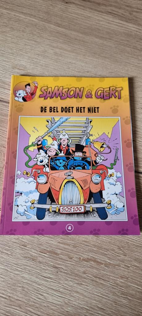 Strip Samson & Gert - 4 De bel doet het niet, Eén stripboek, Ophalen of Verzenden