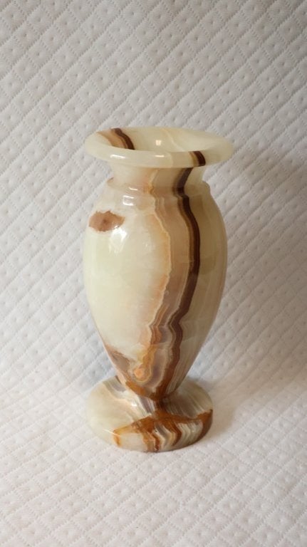 Onyx marmeren vaas, Antiek en Kunst, Ophalen of Verzenden