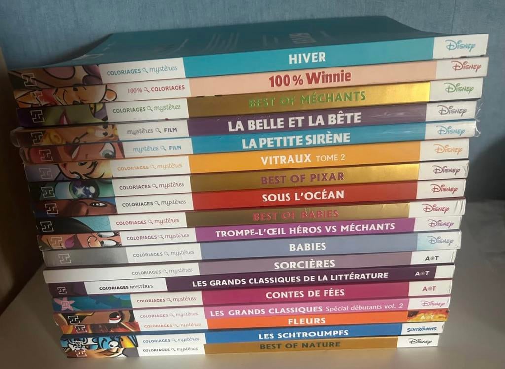 Coloriage mystère, Enlèvement ou Envoi, Comme neuf