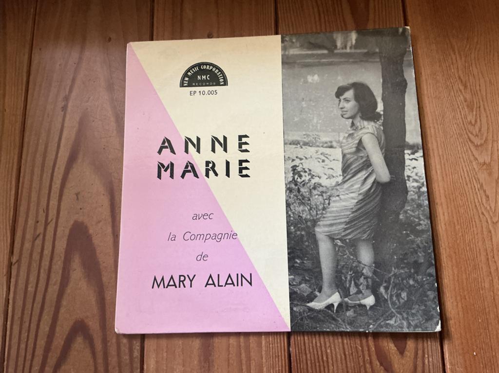 EP Anne Marie / Mary Alain - le long de la riviere, EP, Ophalen of Verzenden, Gebruikt