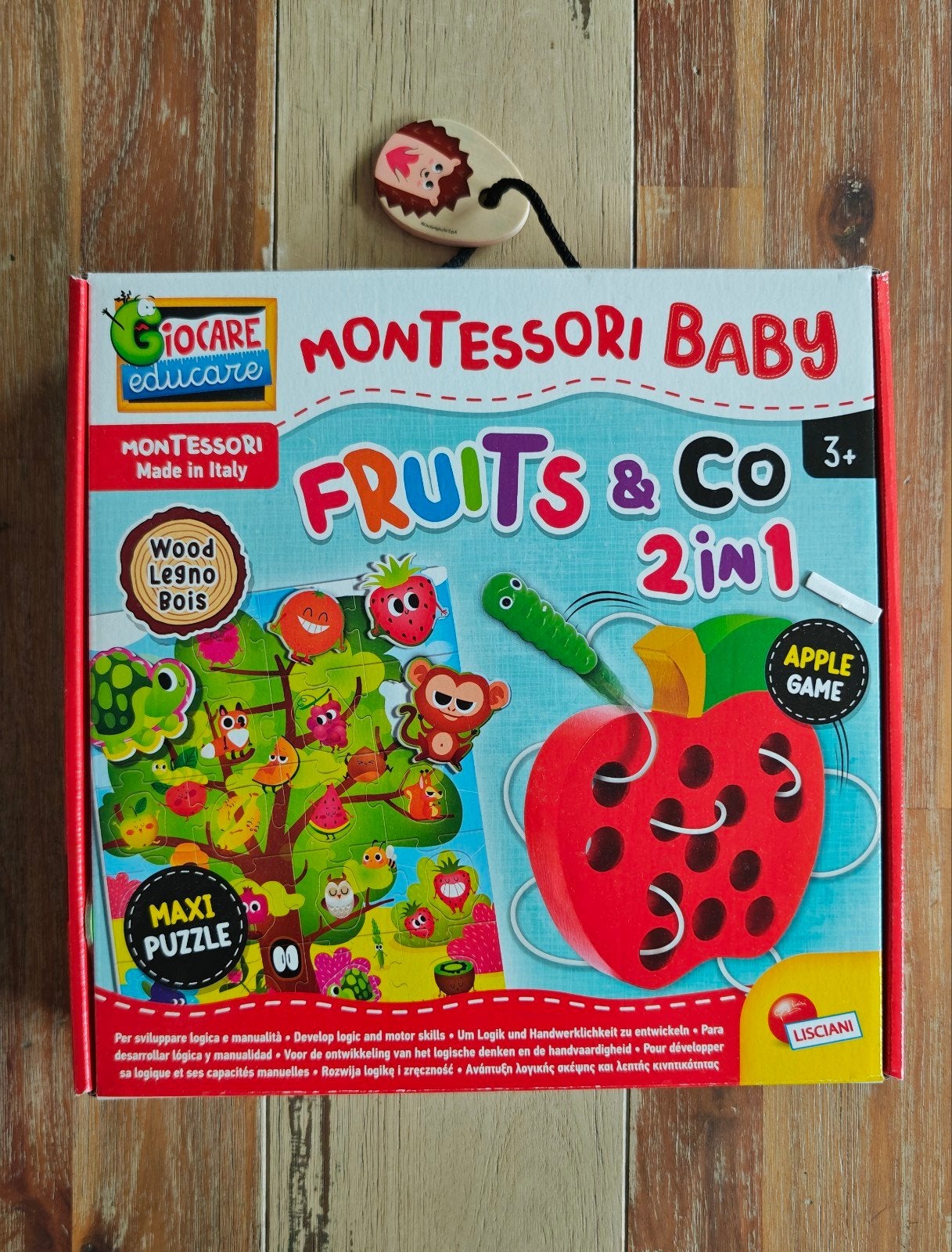 Maxi Puzzle Montessori Fruits & Co 2 en 1, Enfants & Bébés, Enlèvement ou Envoi, Comme neuf, Puzzles