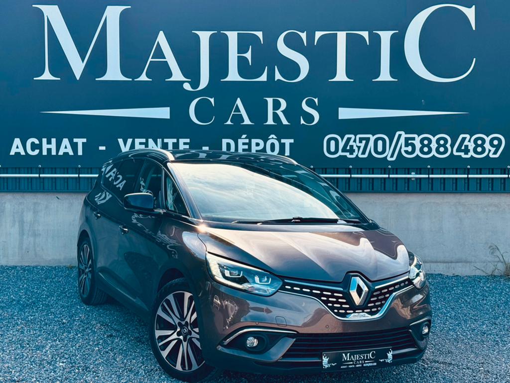 Grand Scenic Initial Paris 12/2017 1.6dci 160ch Full full, Autos, Renault, Cuir, Achat, Euro 6, Entreprise