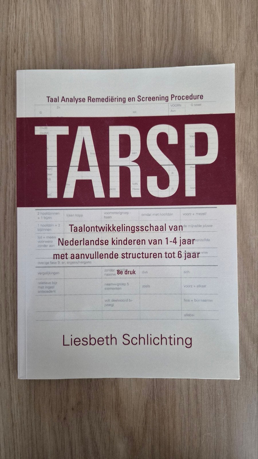 TARSP - Liesbeth Schlichting, Nieuwe staat!, Boeken, Ophalen of Verzenden, Nieuw, Hoger Onderwijs, Liesbeth Schlichting