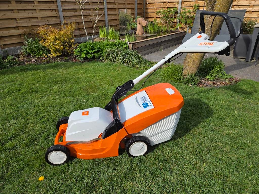 Stihl RME443C  electrische grasmaaier, Ophalen