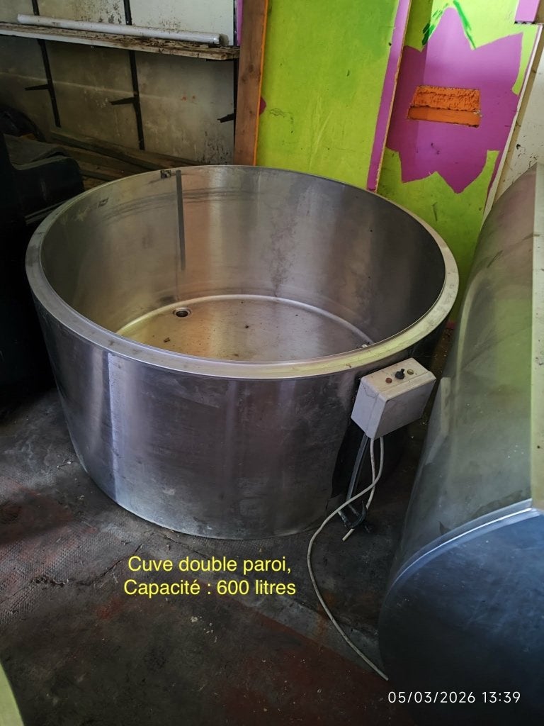 Cuve Inox - Tank à lait, Enlèvement, Utilisé