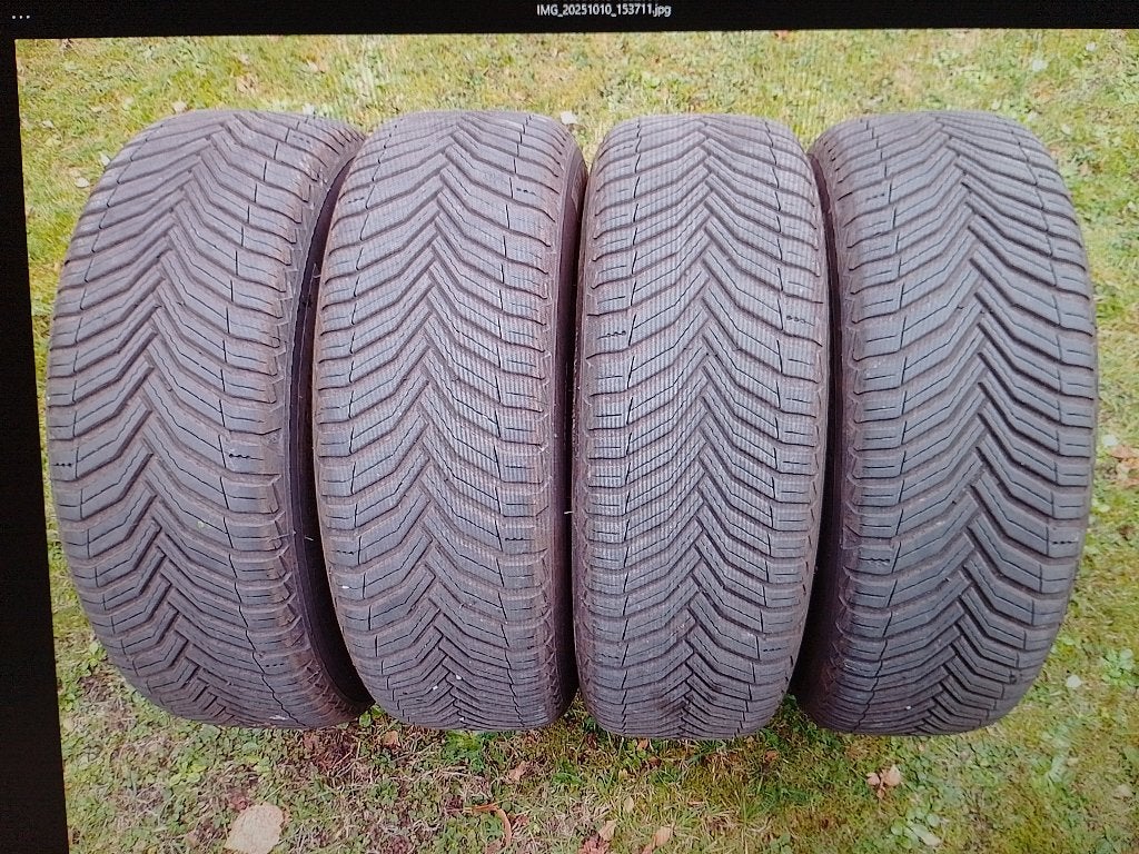 4 pneus MICHELIN CROSS CLIMATE 205/60  R16 96H + jantes, Autos : Pièces & Accessoires, Pneus & Jantes, Pneu(s), 4 Saisons, 16 pouces