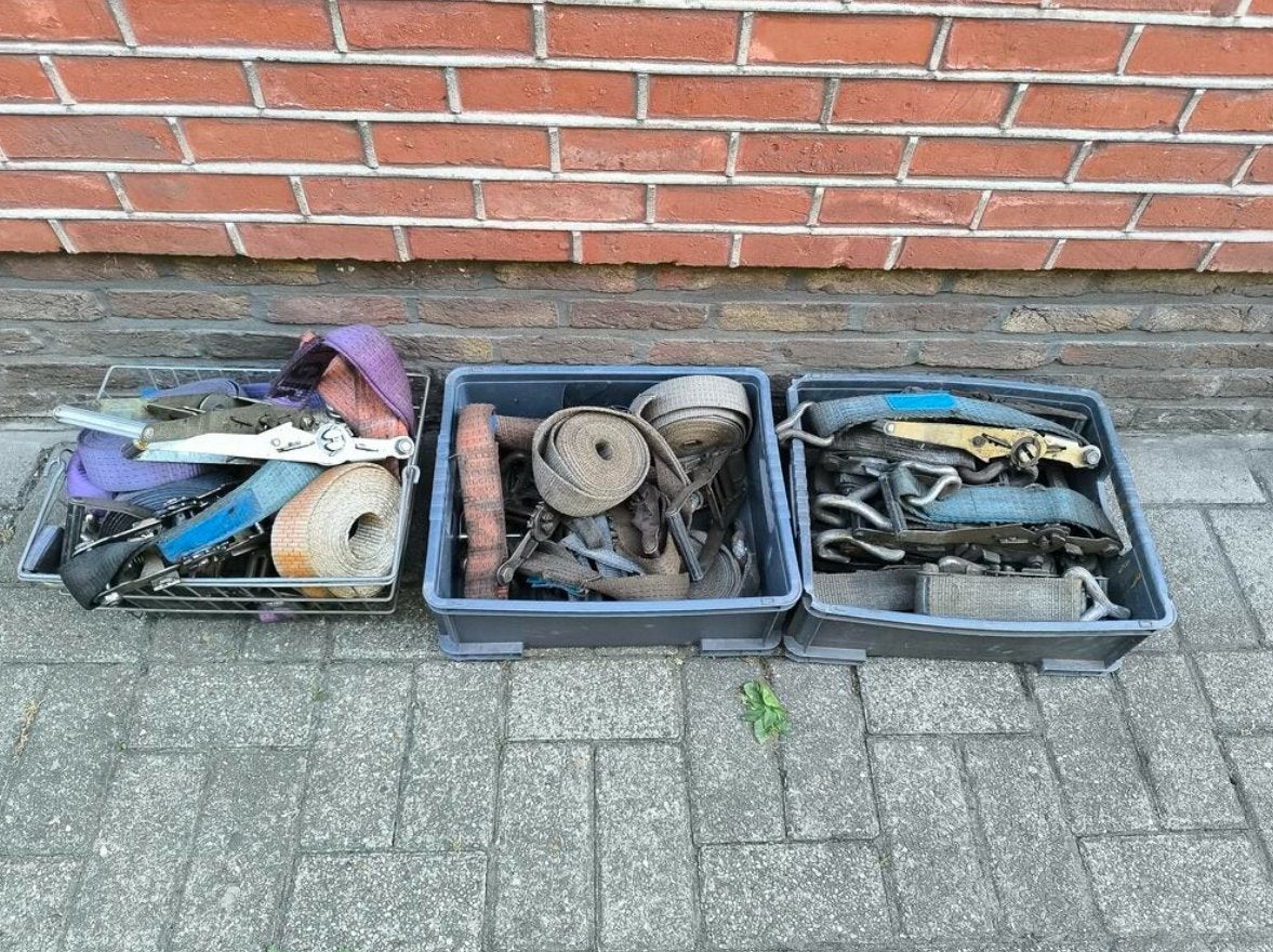 Spanbanden zeer stevig, Enlèvement, Utilisé