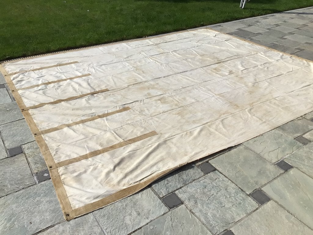Zwaar dekzeil, Doe-het-zelf en Bouw, Ophalen, Gebruikt