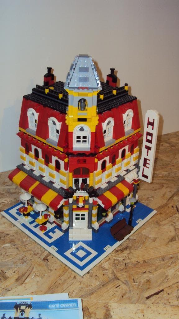 lego cafe corner, MOC (eigen creatie), Lego, Compleet, Ophalen of Verzenden