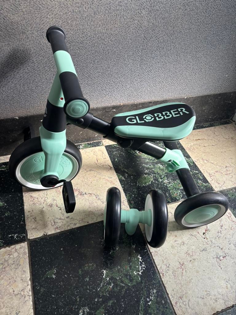 Globber LEARNING TRIKE 2 IN 1, Fietsen en Brommers, Ophalen, Zo goed als nieuw