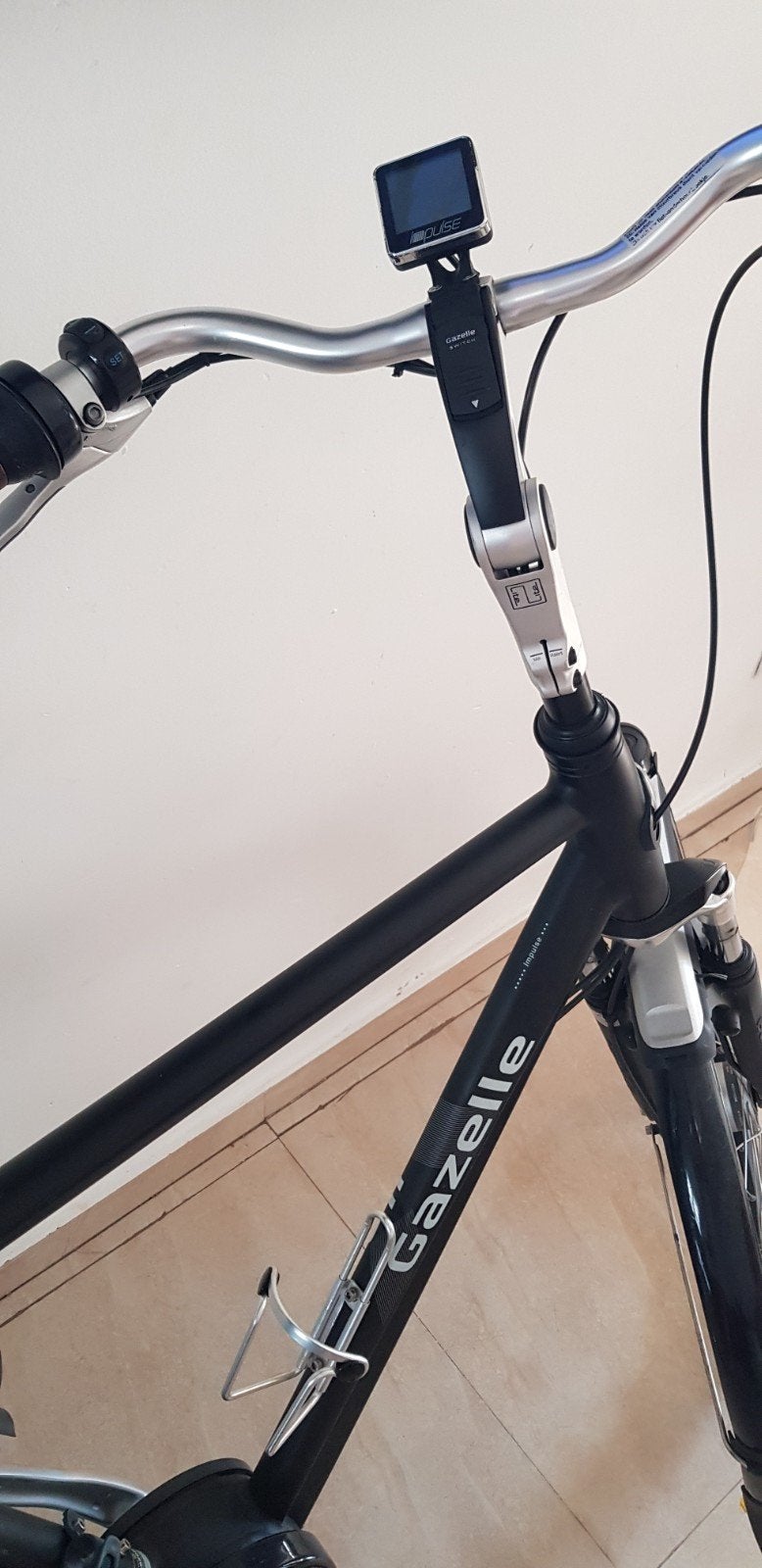 Elektrische Herenfiets Gazelle Impulse Middenmotor 400wh, Fietsen en Brommers, Ophalen, Zo goed als nieuw, Gazelle