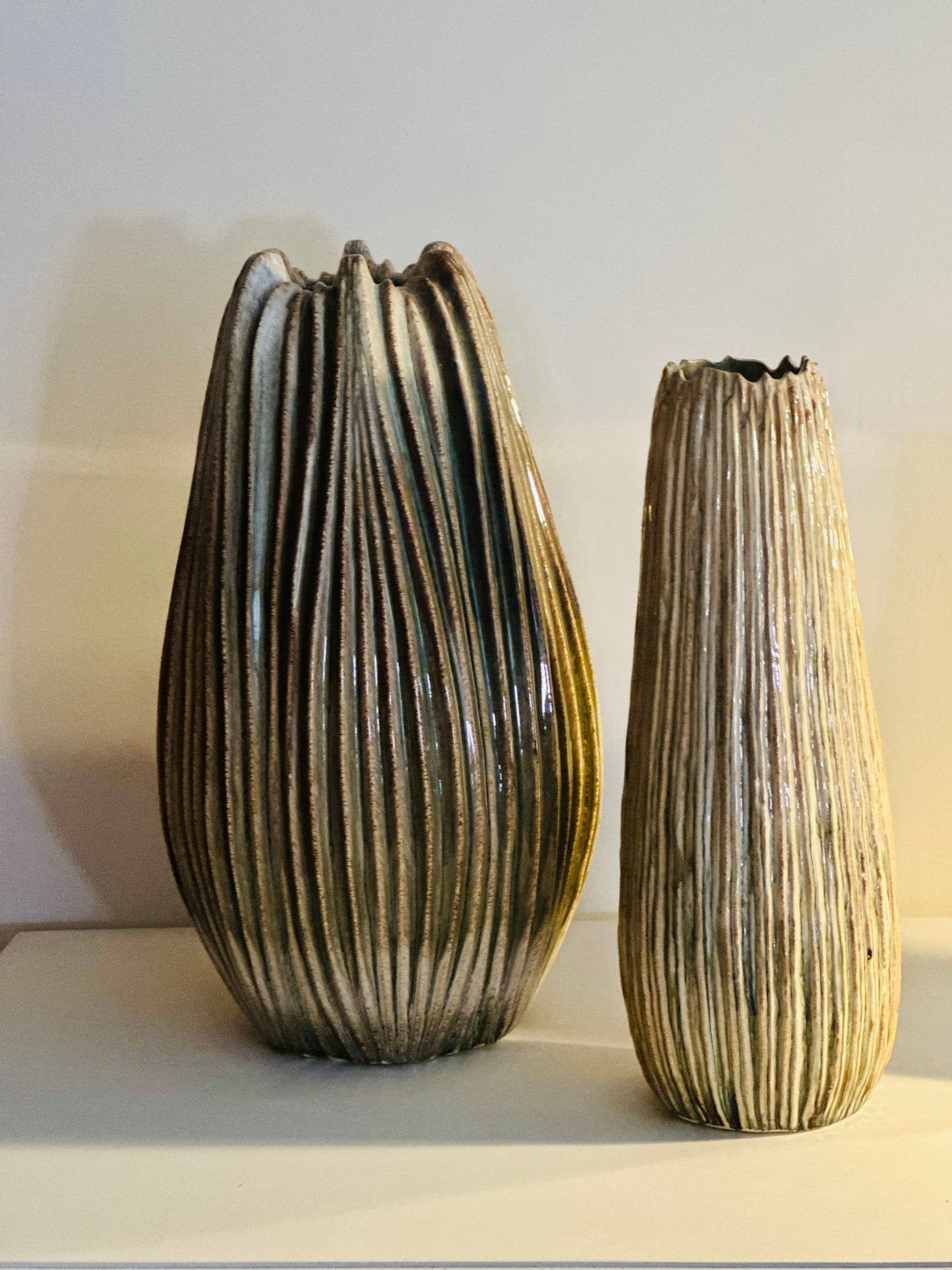 Vazen van Pomax, Enlèvement, Comme neuf, Poterie ou Porcelaine, 50 à 75 cm