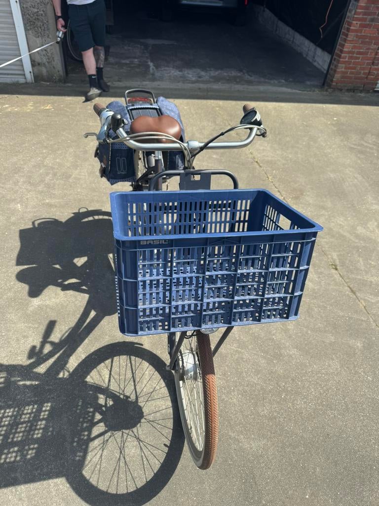 Fiets te koop, Ophalen, Zo goed als nieuw, Fietsmand