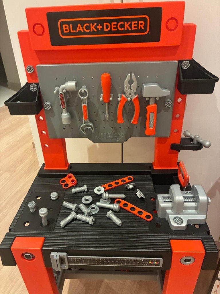 Werkbank Black & Decker speelgoed, Ophalen, Zo goed als nieuw, Bankschroef