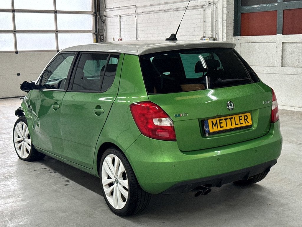 Skoda Fabia 1.4 TSI RS | Cruise | Airco | Stoelverwarming, Auto's, Euro 5, Gebruikt, 4 cilinders, 180 pk