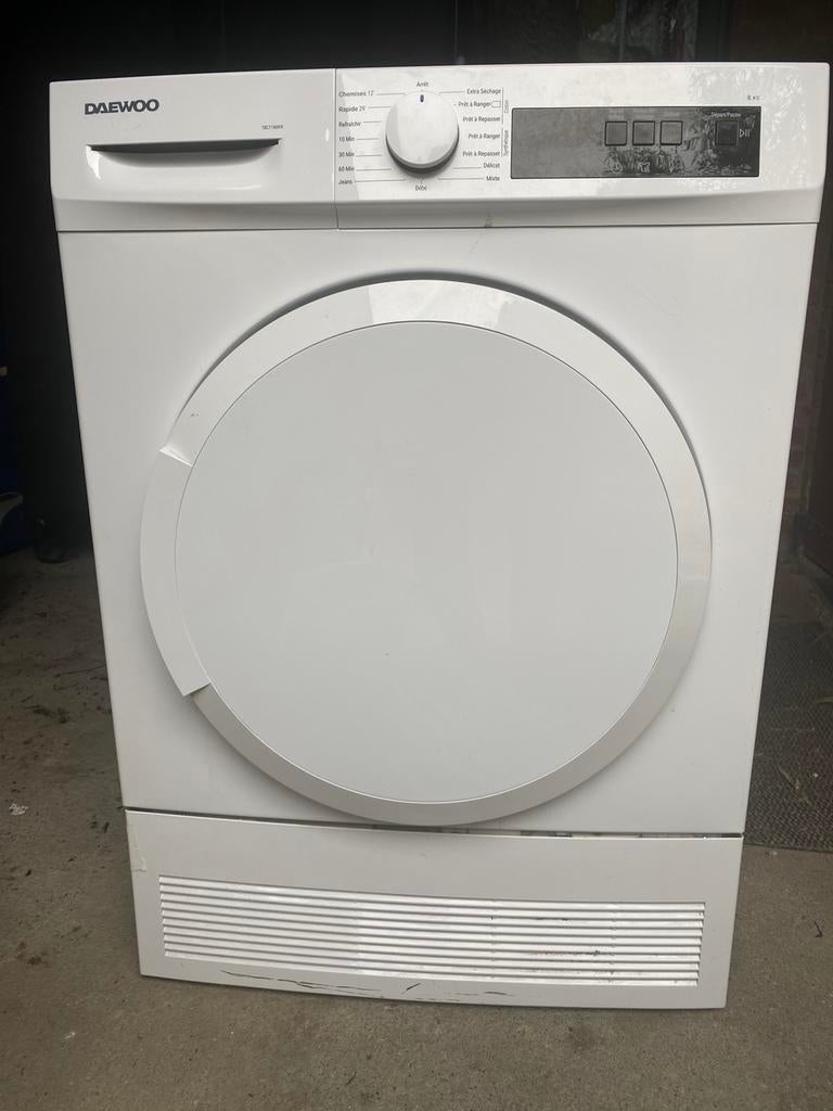 Séchoir à condensation DAEWOO en panne, Electroménager, Enlèvement, Ne fonctionne pas, À condensation