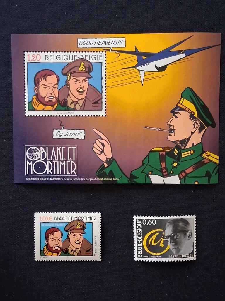 Bloc-feuillet Belgique 2004 - Blake et Mortimer - Neuf MNH, Timbres & Monnaies, Neuf, Enlèvement ou Envoi, Non oblitéré, Art