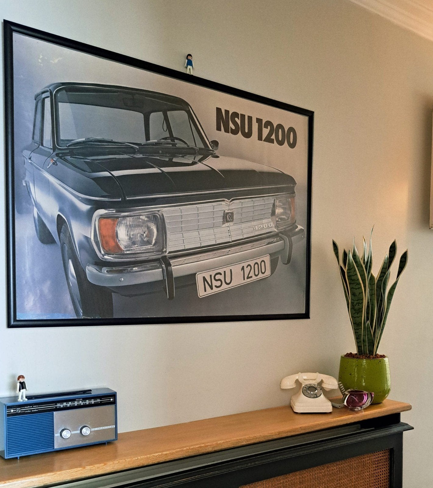 NSU TYP110 - 1000 - 1200 affiches publi A0 - 85x120cm, Neuf, Enlèvement ou Envoi, Rectangulaire vertical, Autres sujets/thèmes