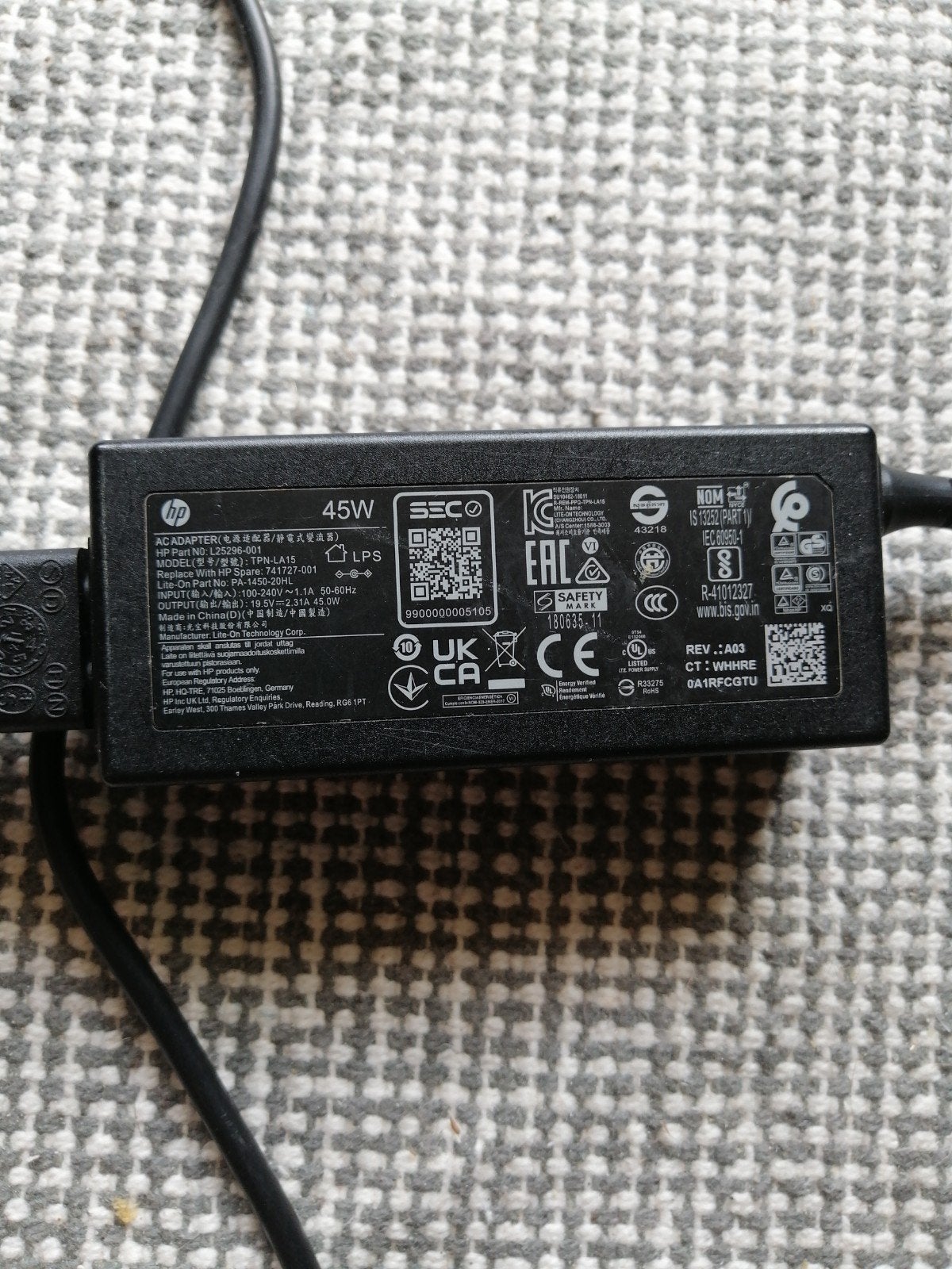 oplader voor hp computer, Computers en Software, Ophalen