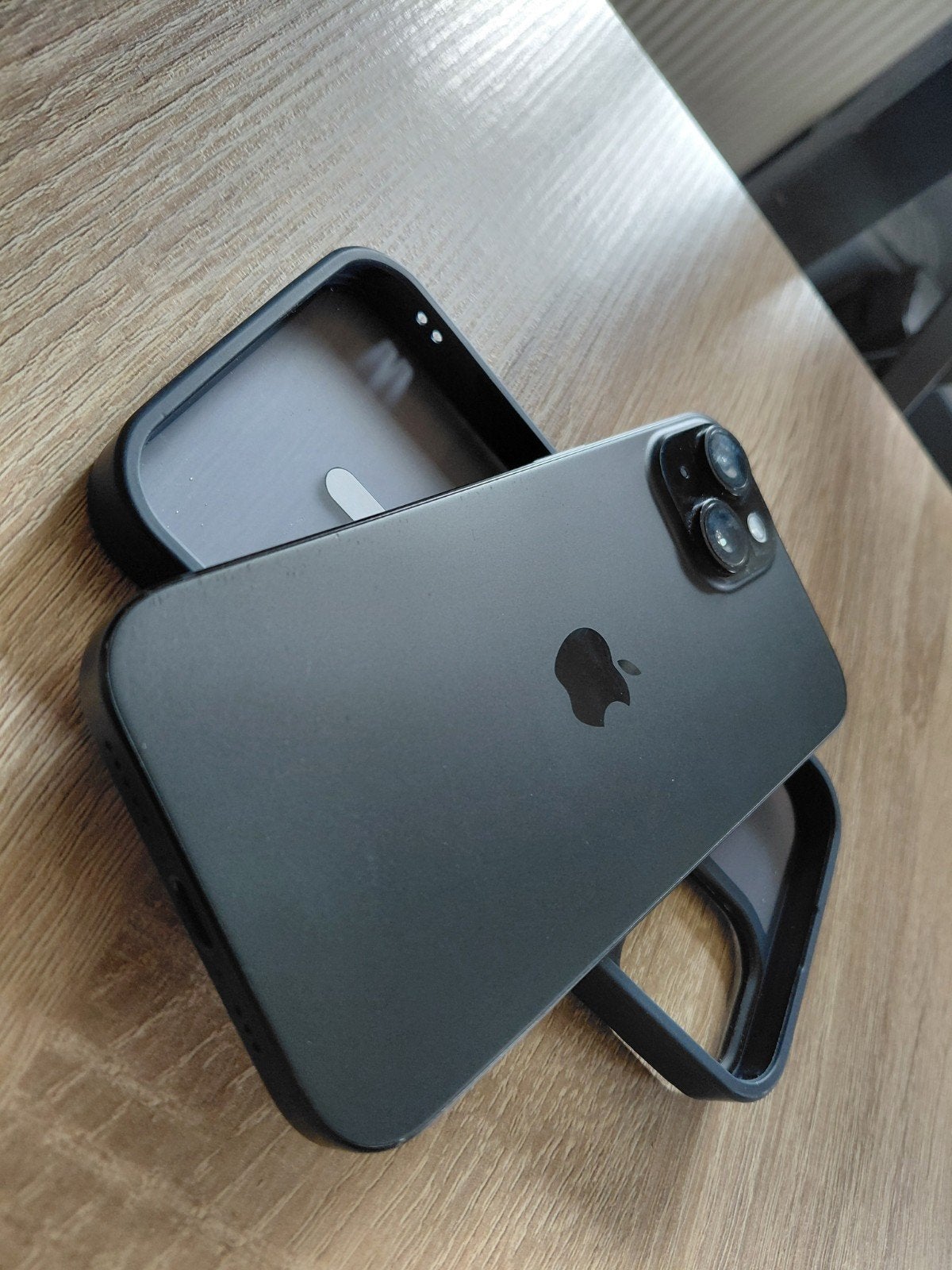 IPhone 15 Nieuwstaat 128 gb, Ophalen, IPhone 15, Zwart, Hoesje of Tasje
