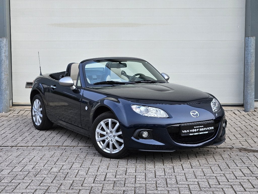 Mazda MX-5 NCFL 1.8i Bleu cristal profond, Autos, Cuir, Euro 5, Achat, 93 kW