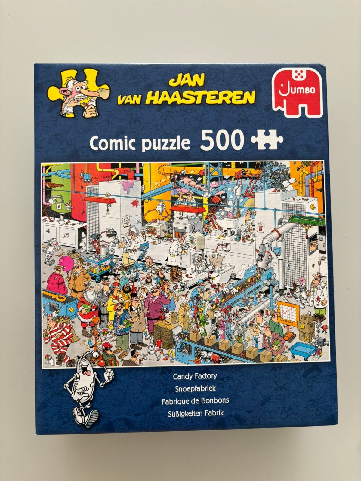 Puzzels Jan Van Haasteren 500 stukjes, Enlèvement, Comme neuf