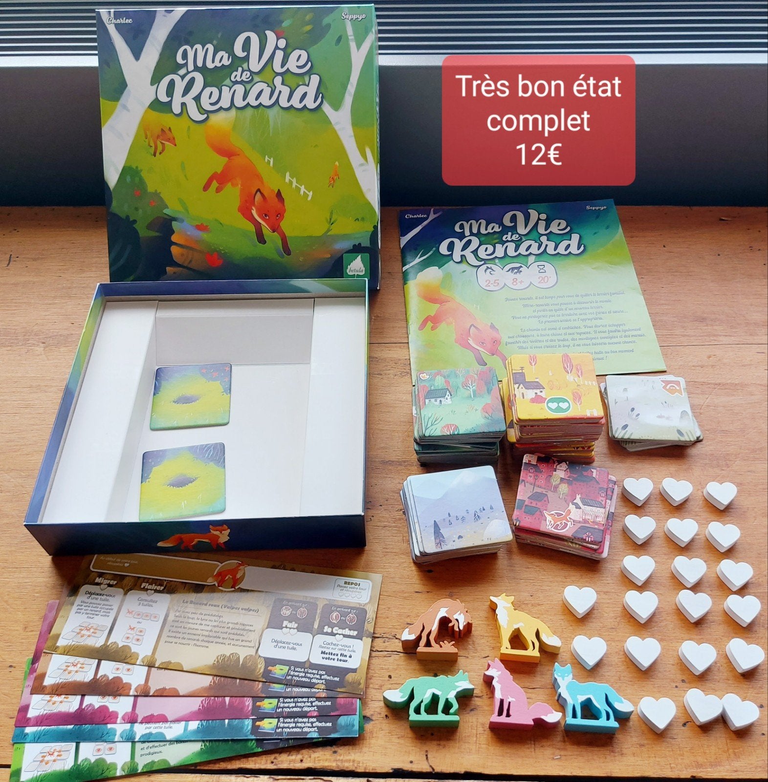 Jeu Ma vie de renard, Enlèvement, Comme neuf